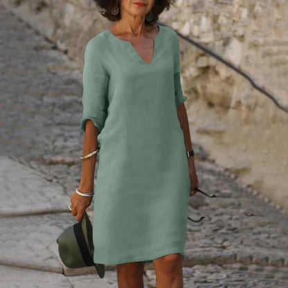 Variant image for Wendy™ – Damen Kleid mit V-Ausschnitt für Eleganz und Komfort im Frühling-7