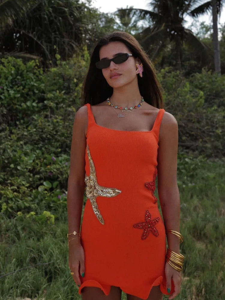 Beainmmry™ – Damen Festliches Kleid Rückenfrei mit Pailletten Glamour 4