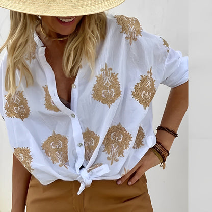 Damenbluse Modern Schick Elegante Bluse