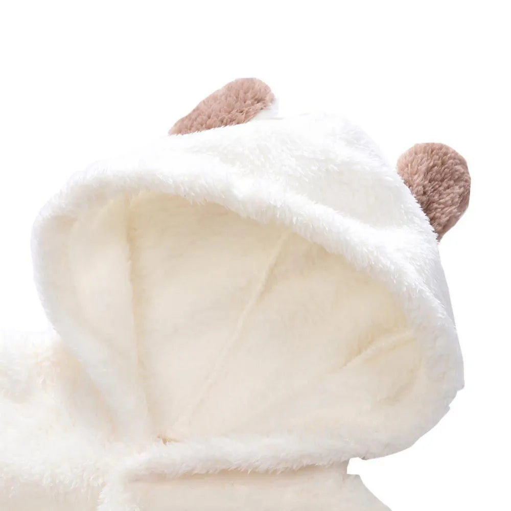 Babystrampler Fleece Warm Neugeborene Soft - Elarova