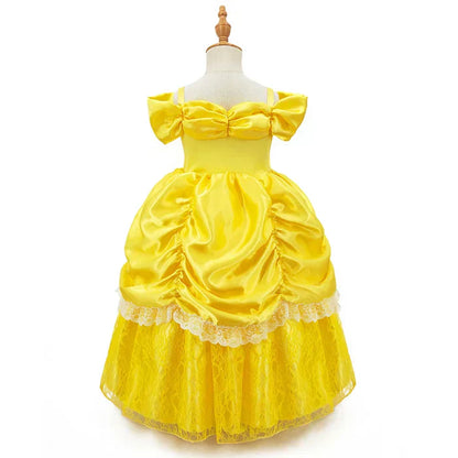 Mädchen Prinzessinnenkleid Märchenhaftes Kostüm Rosa