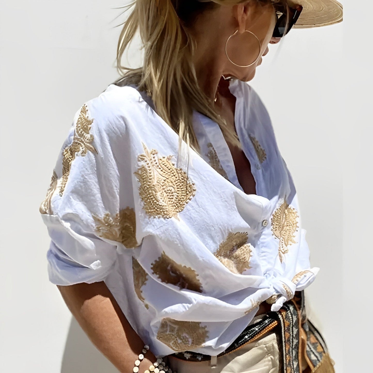 Damenbluse Modern Schick Elegante Bluse