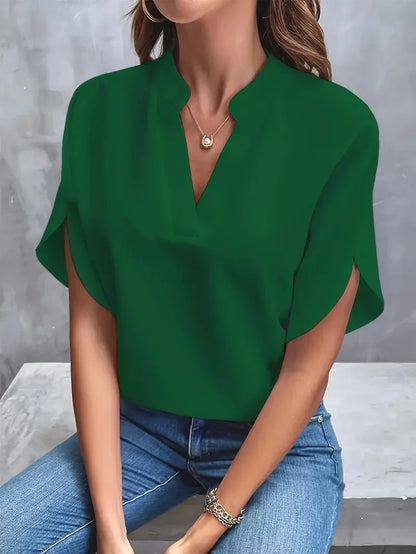 Ortrud™ – Luxuriöse Frauen Elegante Chiffonbluse