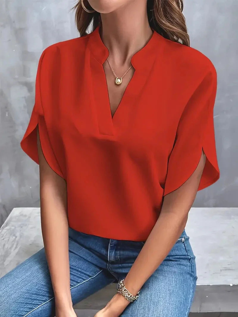 Variant image for Ortrud™ – Damenbluse aus Chiffon Elegant und Bequem für Jeden Anlass-31