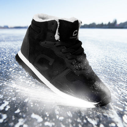 Herren Schneestiefel Warm Isoliert Winterstiefel