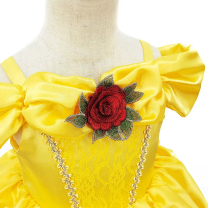 Mädchen Prinzessinnenkleid Märchenhaftes Kostüm Rosa