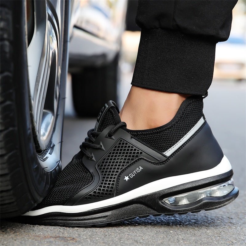 SafeStep™ Arbeitsschuhe – Orthopädische Sicherheitsschuhe mit Stahlkappe