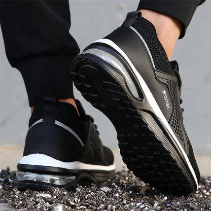 SafeStep™ Arbeitsschuhe – Orthopädische Sicherheitsschuhe mit Stahlkappe