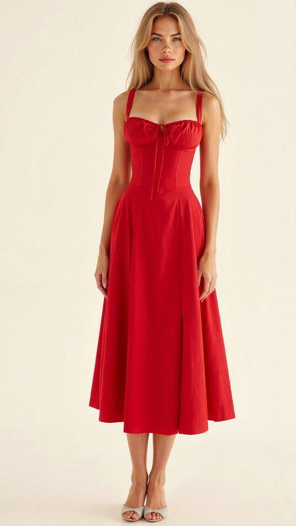 ScarlettAura™ – Elegantes Sommerkleid für Hochzeiten und besondere Anlässe