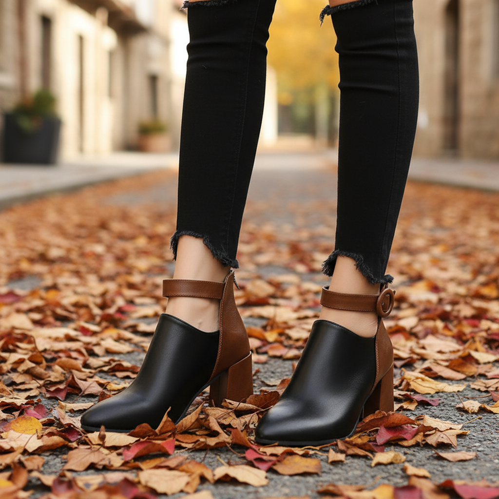 Frauen Stiefeletten Schick Elegant Christina - Elarova