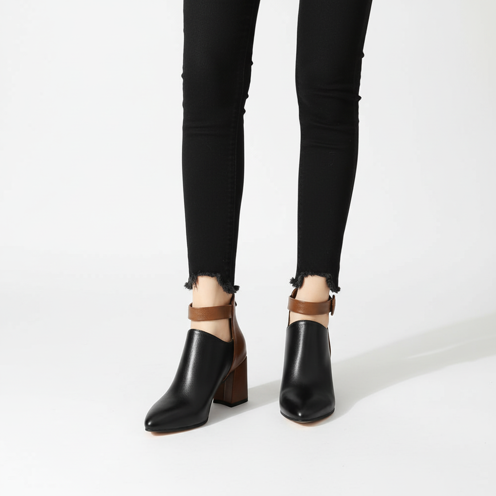 Frauen Stiefeletten Schick Elegant Christina