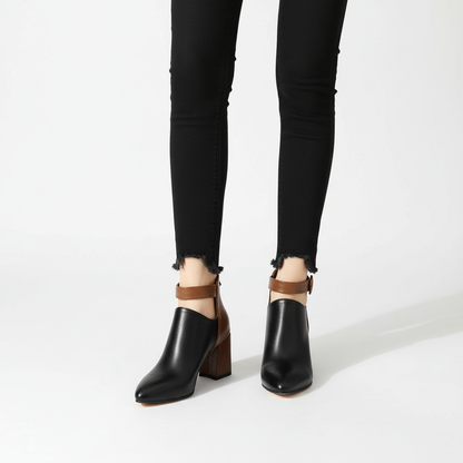 Frauen Stiefeletten Schick Elegant Christina