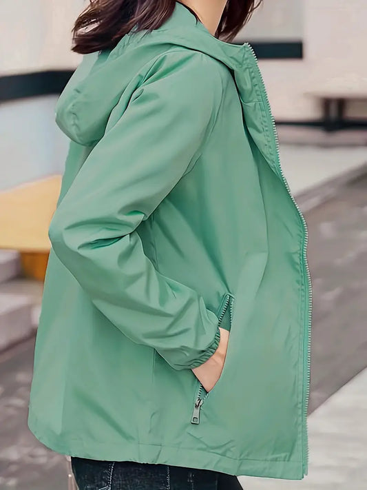 Shikona Damen Kapuzenjacke: Atmungsaktiv und wasserabweisend