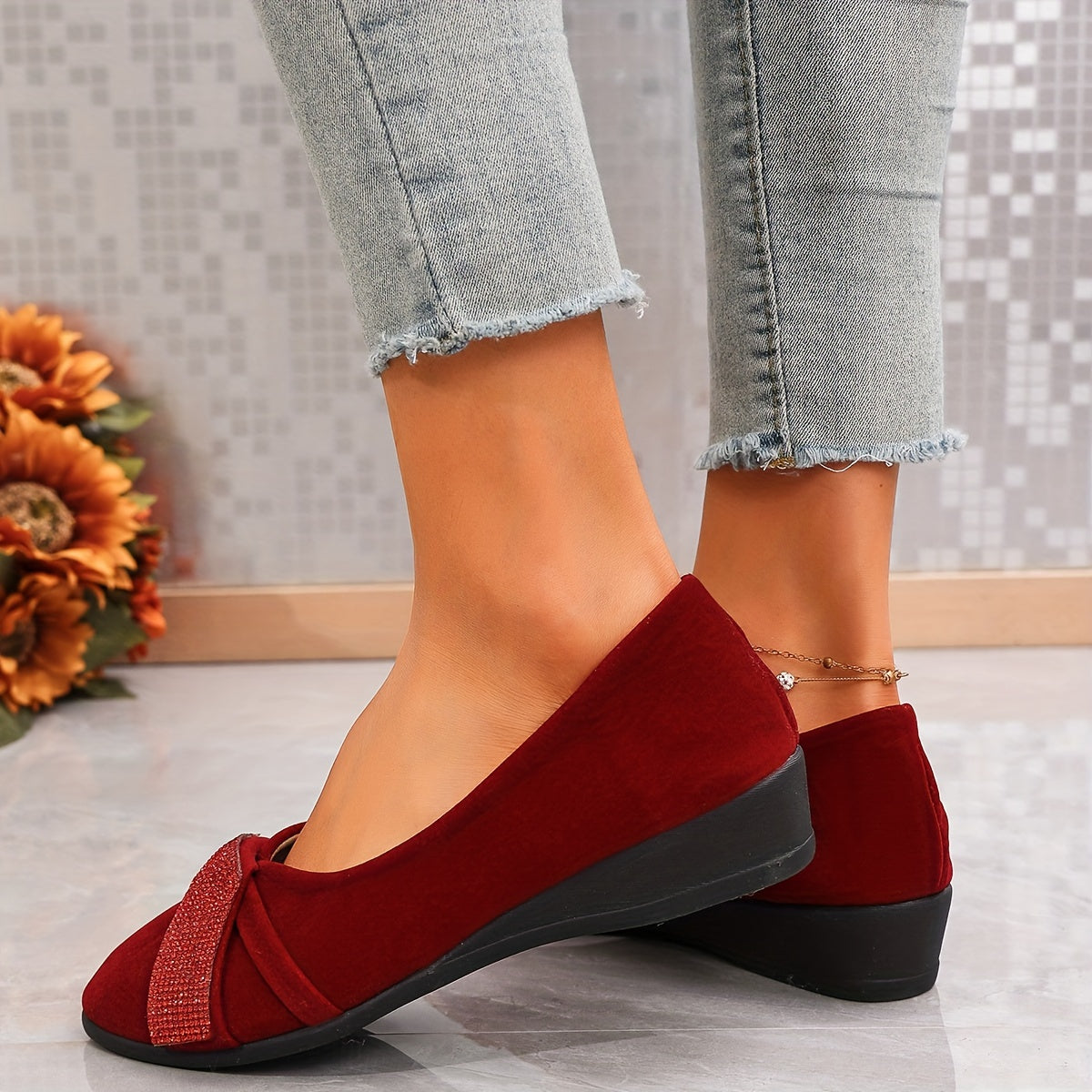ShinyBloom™ – Elegante Mary Jane Damen Ballerinas