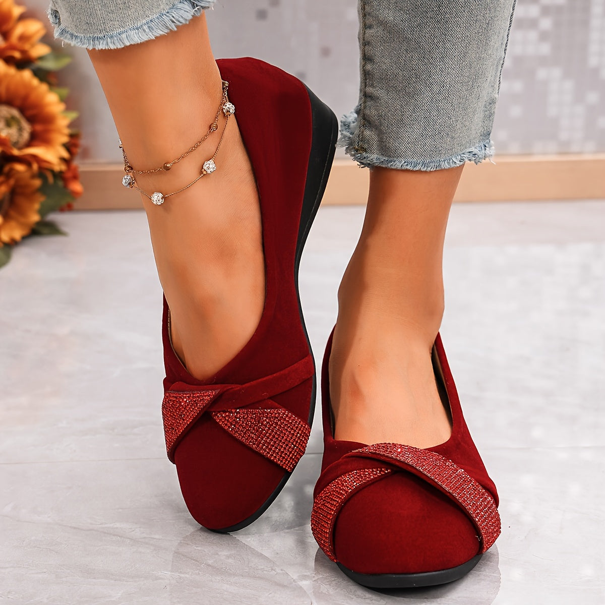 ShinyBloom™ – Elegante Mary Jane Damen Ballerinas