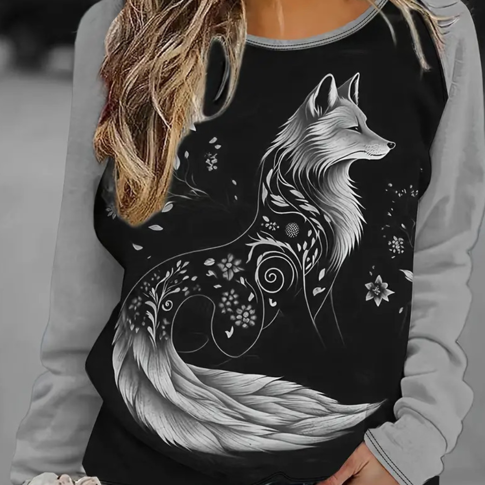 Sibel Damen-Sweatshirt: Entspannter Tragekomfort und bequeme Passform