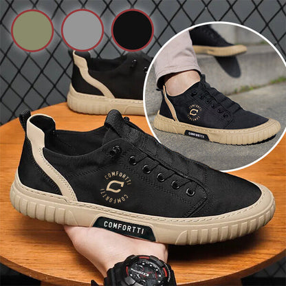 Bequeme Herren Sneaker Sportlich Schwarz