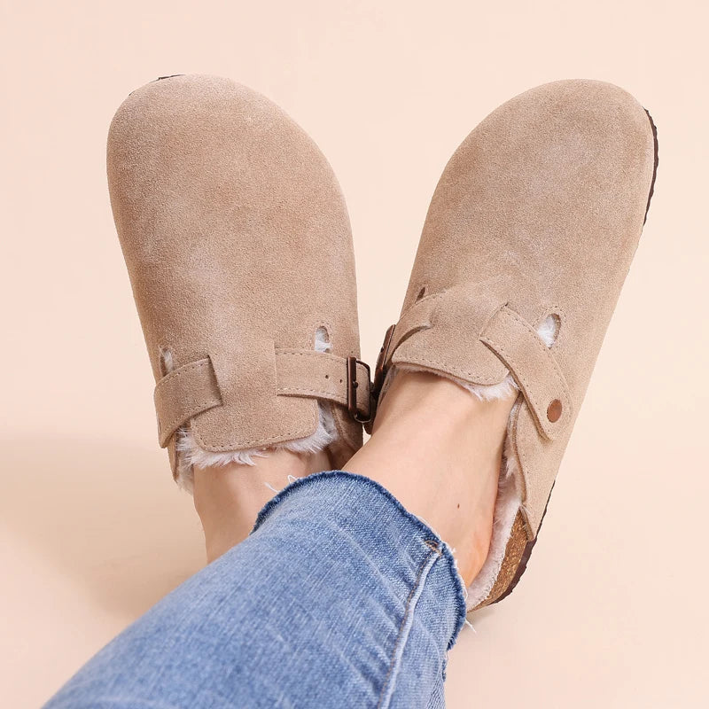 SoleSoothe™ – Orthopädische Hausschuhe Damen mit Fußbett