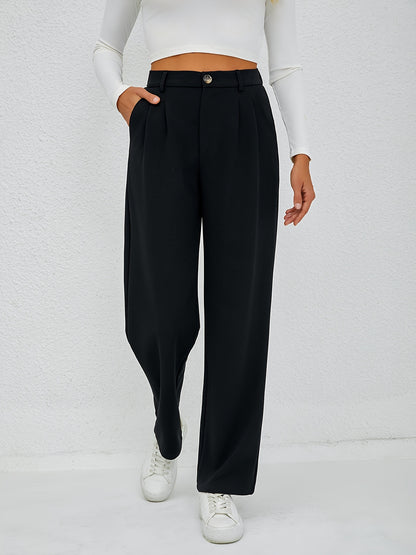 SoleaLux™ – Elegante Damen Stoffhose mit geradem