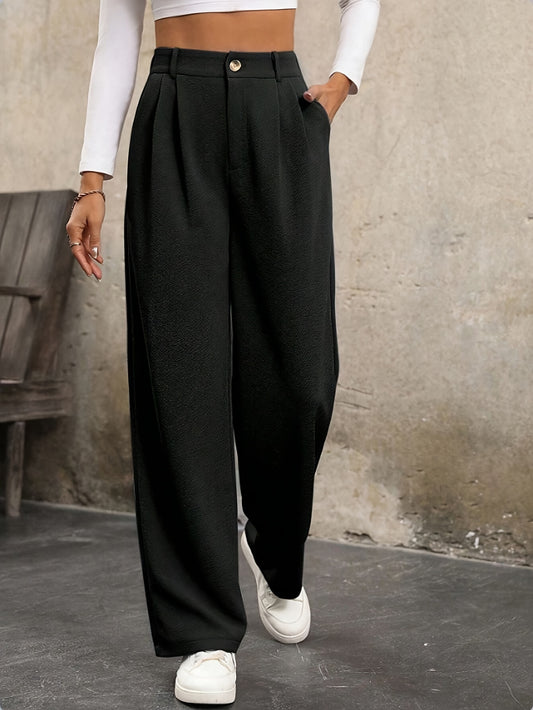 SoleaLux™ – Elegante Damen Stoffhose mit geradem
