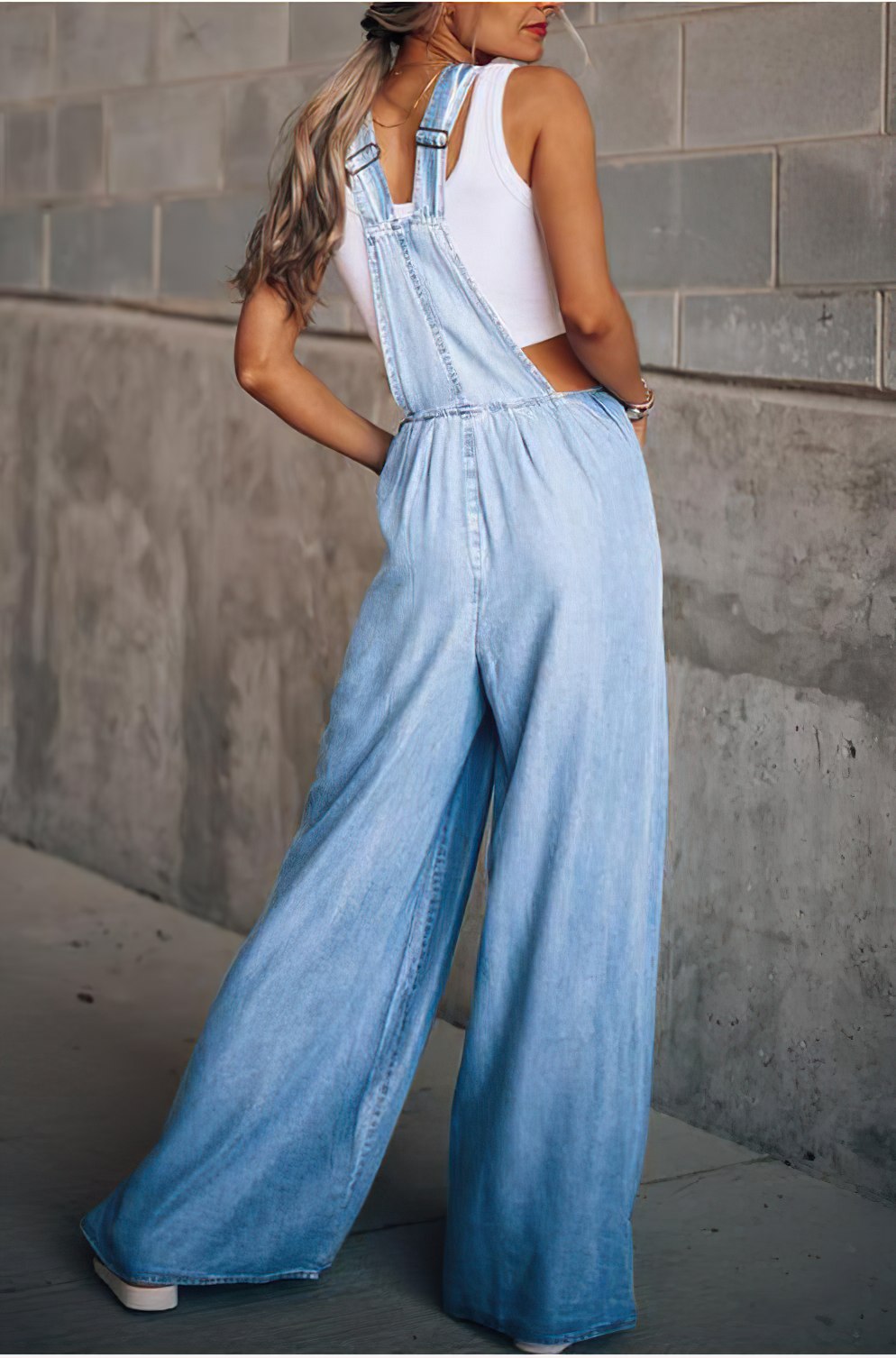 Solenn Denim Jumpsuit