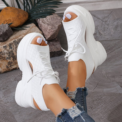 Solevista™ – Elegante Damen Plateau Sandalen mit Orthopädischer Komfortsohle
