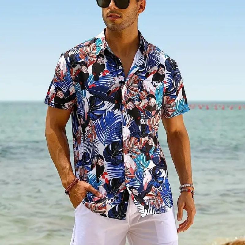 Sommer-Hawaiihemd für Herren von Erwan
