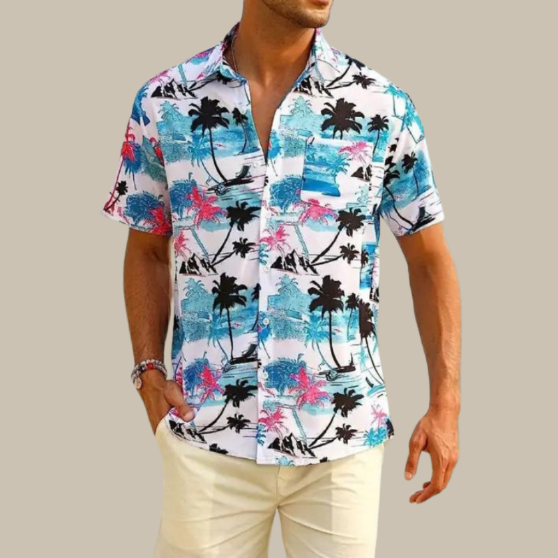 Sommer-Hawaiihemd für Herren von Erwan