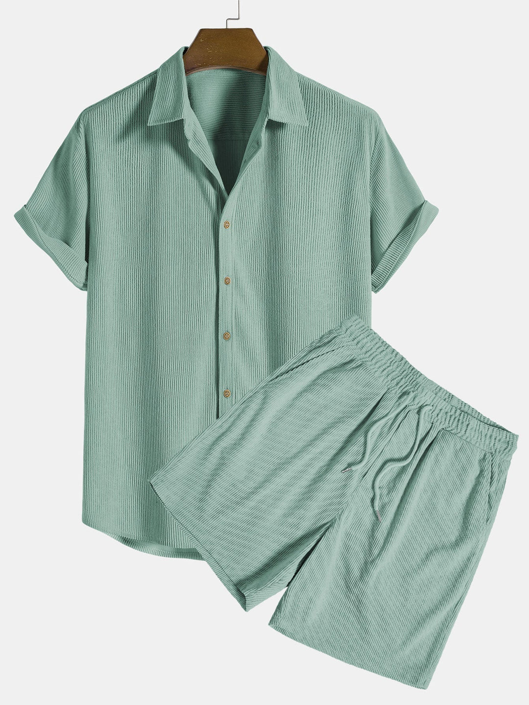Sommer-Outfit Herren: Shorts & Shirt Set - Fridolin