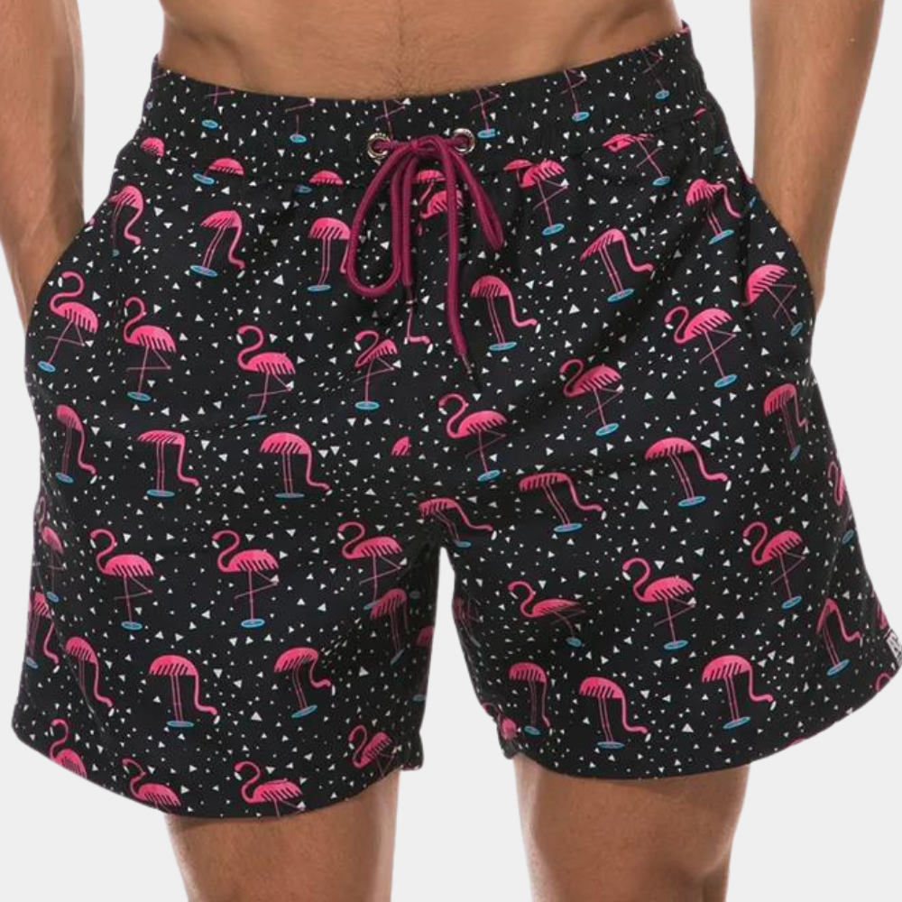 Sommerliche, leichte Badeshorts von Kjell