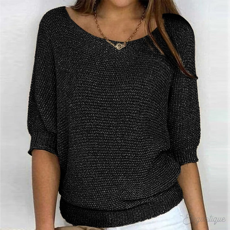 Sommerlicher Damenpullover Gabi aus luftigem Material