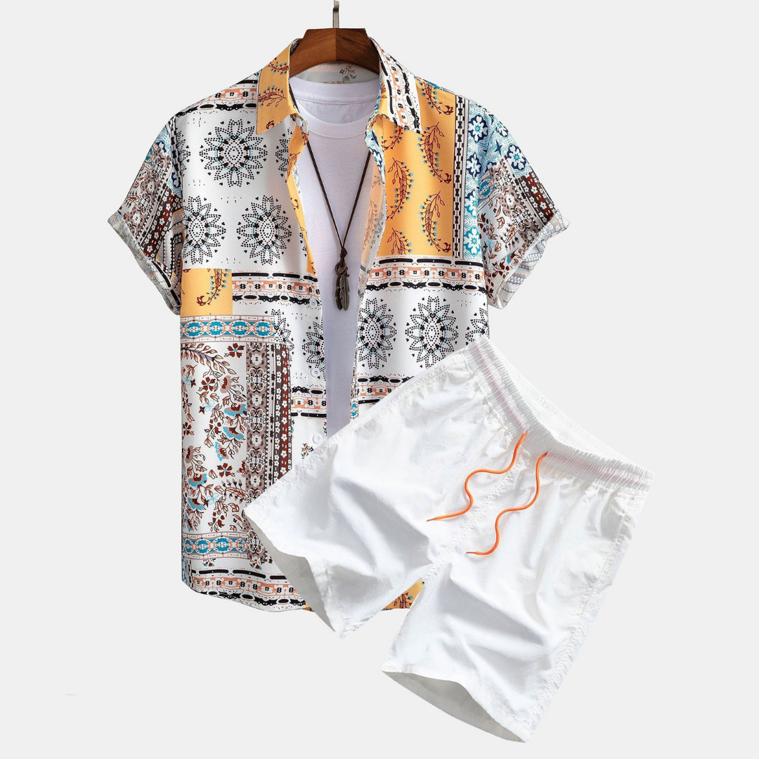 Sommerliches Hemd-und-Shorts-Set – Karsten