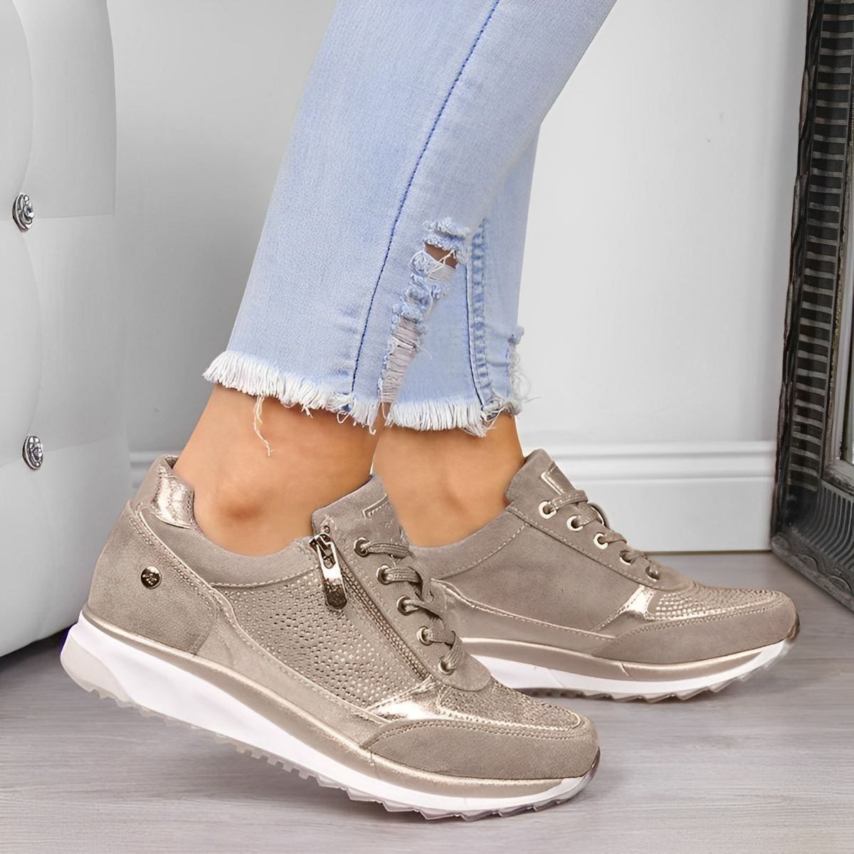 Sport Schuhe mit Reißverschluss - Pro Modell