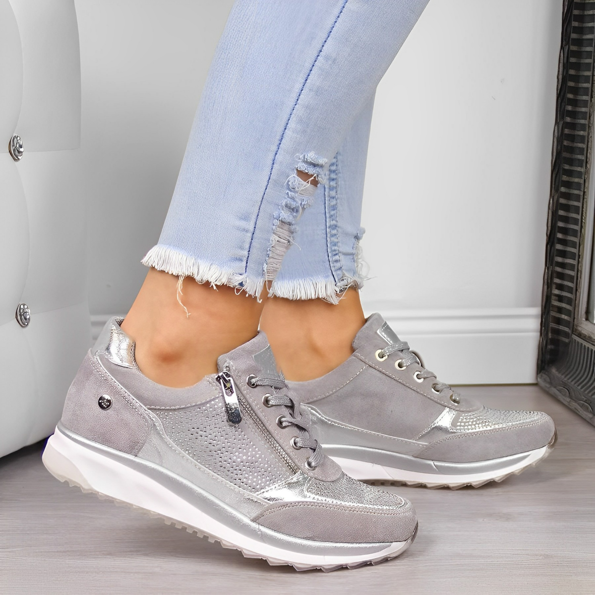 Sport Schuhe mit Reißverschluss - Pro Modell