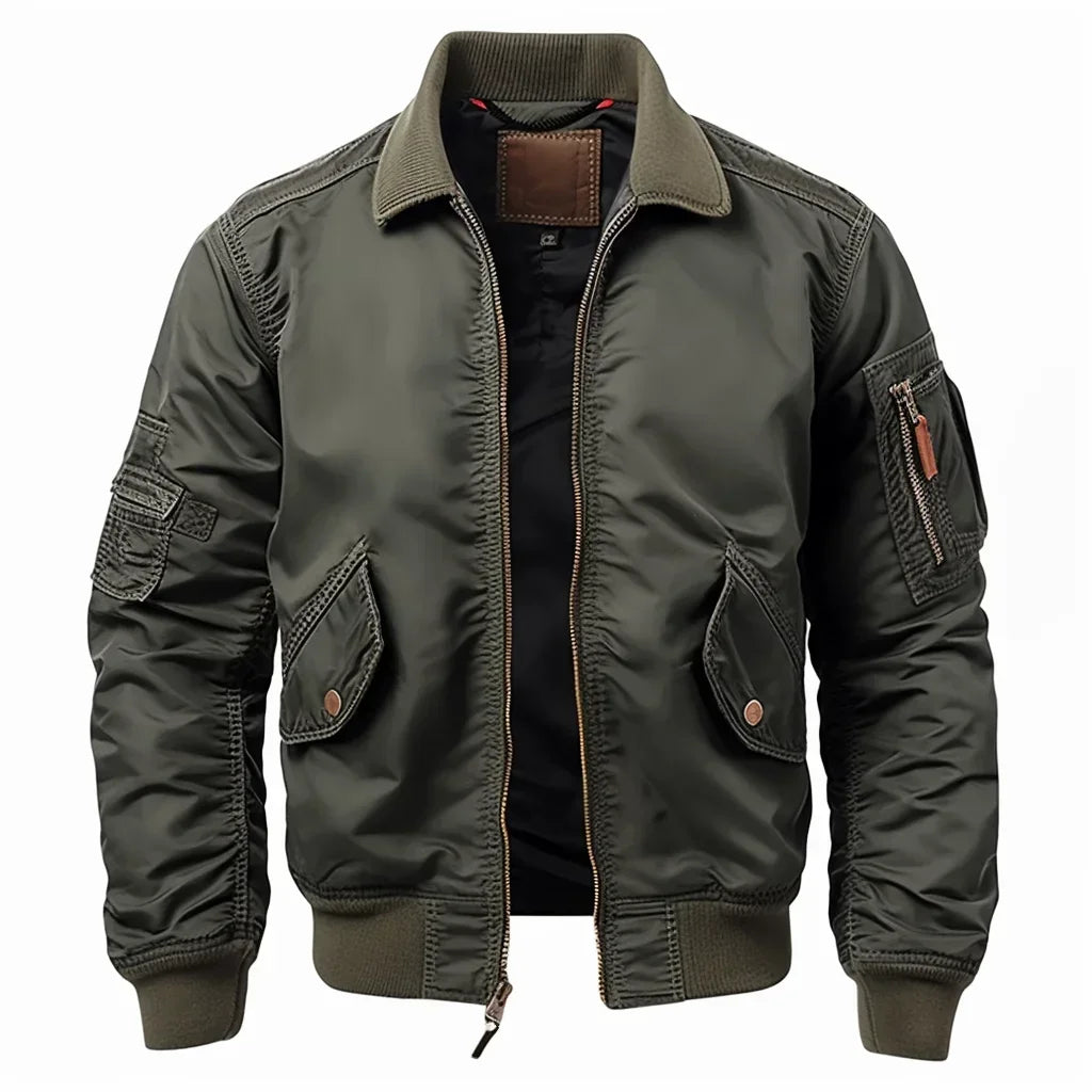 Sportliche Herren Bomberjacke
