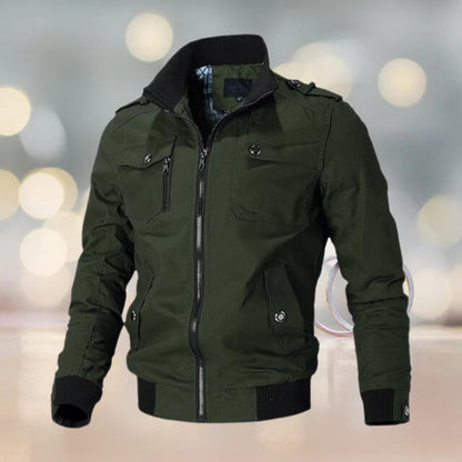 Elarova |  Stehkragenjacke für Herren