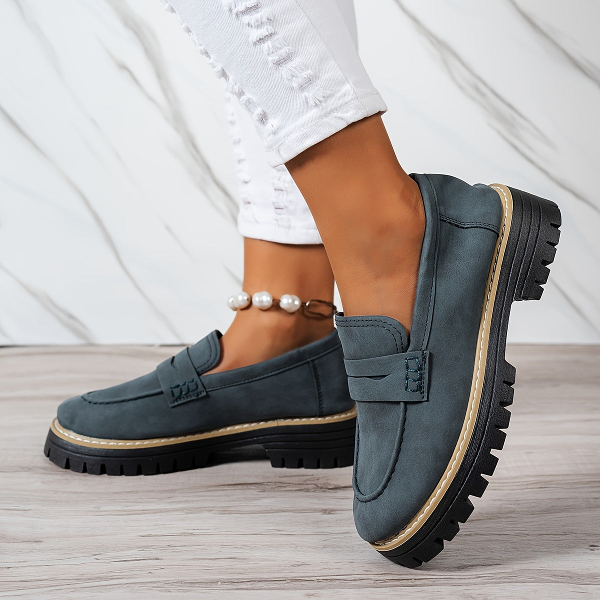 StepCharm™ – Elegante Damen Loafer mit Komfortsohle