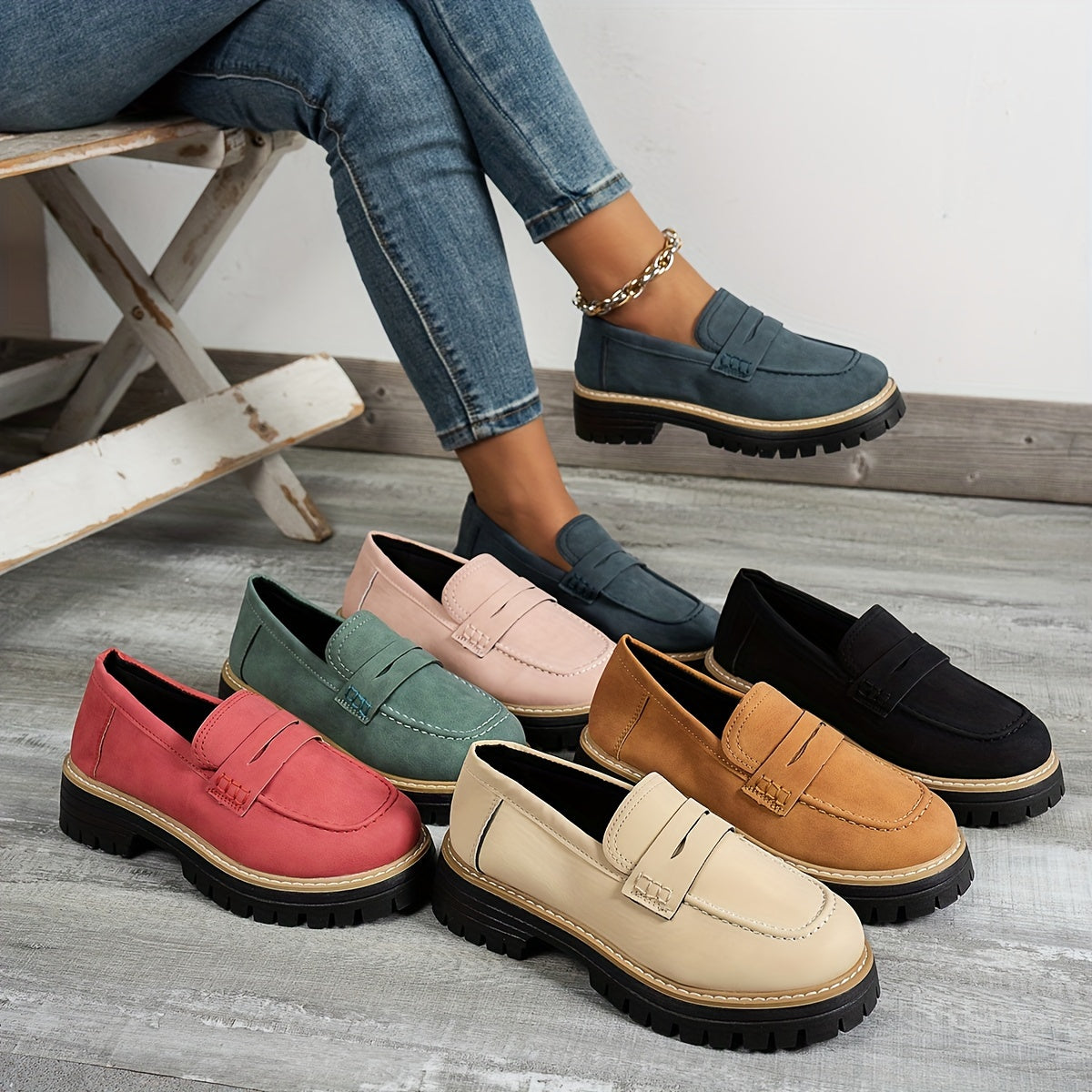 StepCharm™ – Elegante Damen Loafer mit Komfortsohle