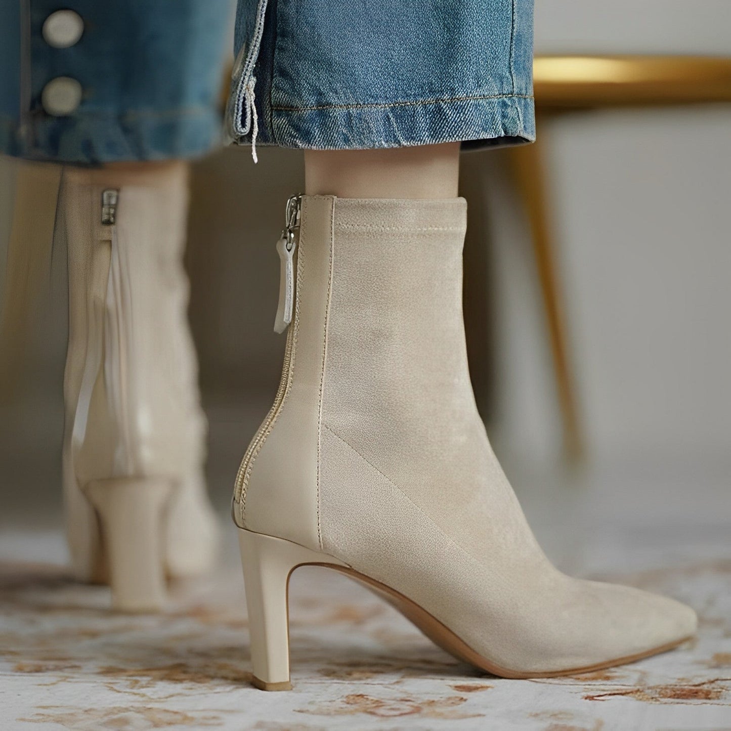 Stiefeletten mit hohem Absatz, Brittany