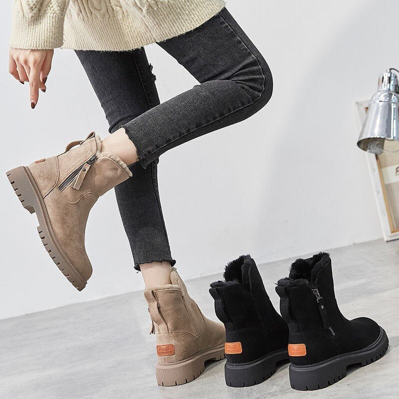 Stilvolle und bequeme Winterschuhe von Leonie für schmerzfreies Laufen