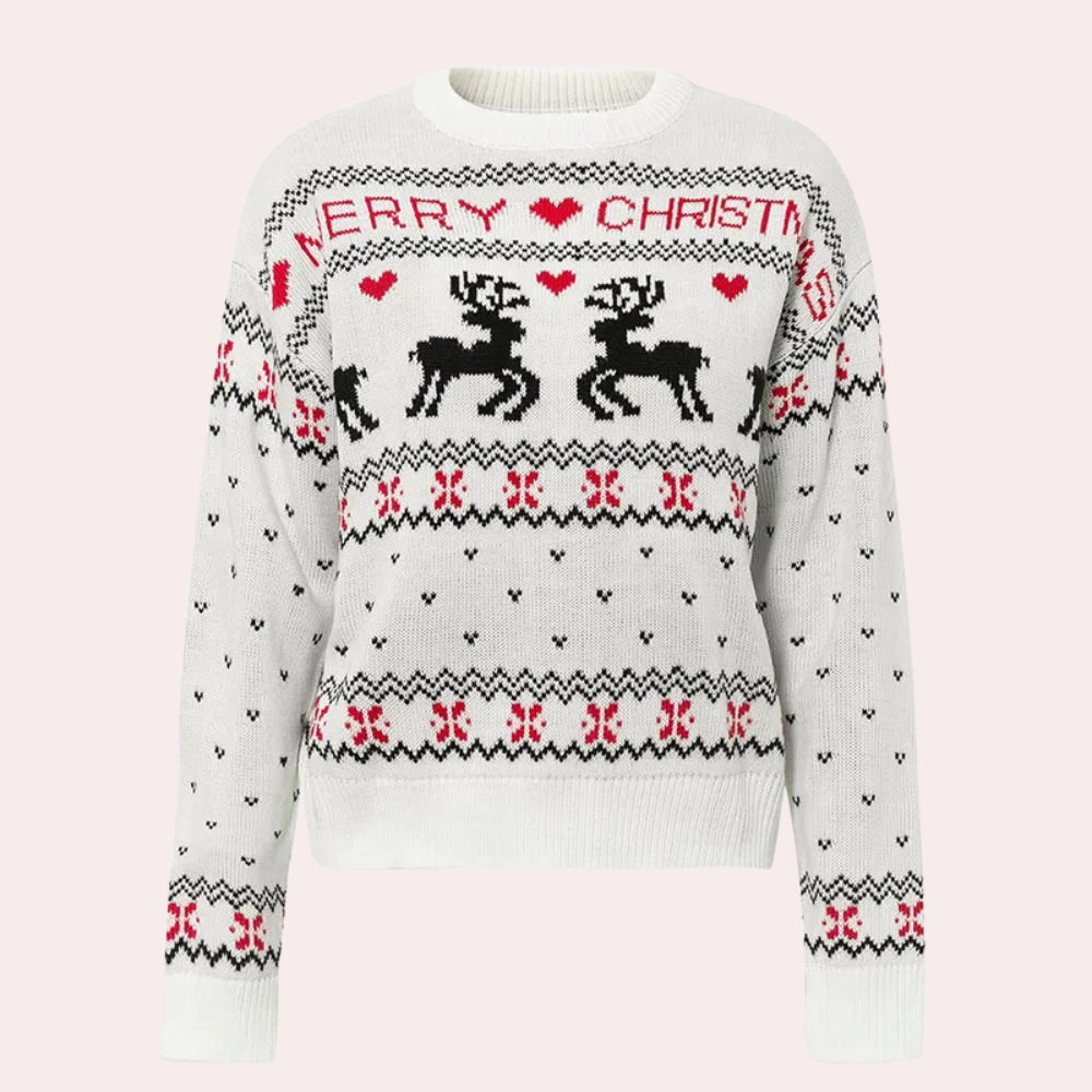 Stilvoller Damen-Weihnachtspullover von FEONA