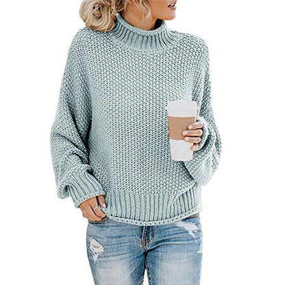 Stilvoller Rollkragenpullover für kalte Tage (Jule)