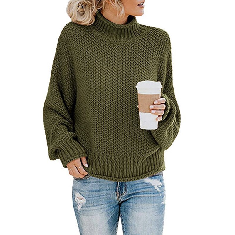 Stilvoller Rollkragenpullover für kalte Tage (Jule)