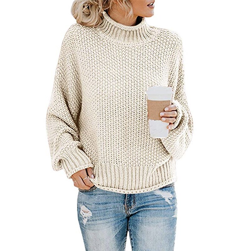 Stilvoller Rollkragenpullover für kalte Tage (Jule)