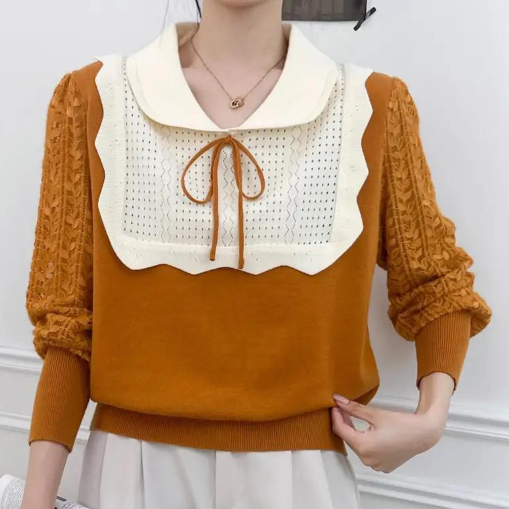 Stilvoller Strickpullover für die modebewusste Frau