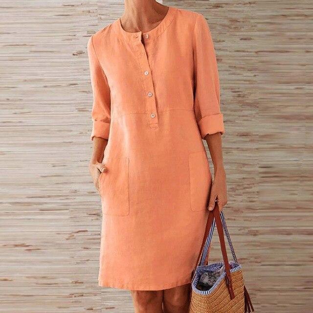 Stilvolles Midi-Kleid von Anna für modebewusste Frauen