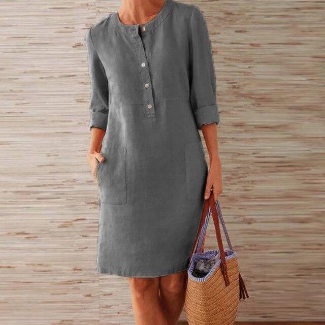 Stilvolles Midi-Kleid von Anna für modebewusste Frauen