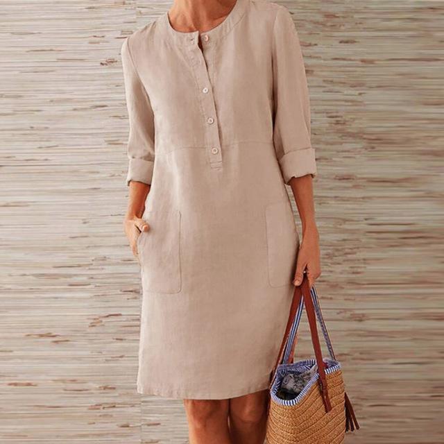 Stilvolles Midi-Kleid von Anna für modebewusste Frauen