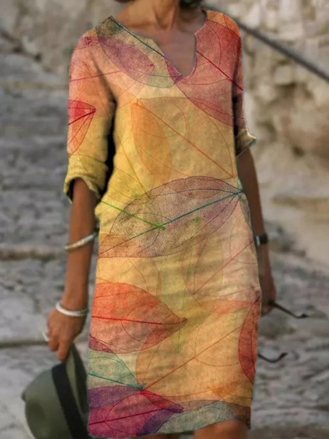 Stilvolles, gemütliches Leinenkleid Luise