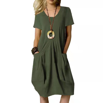 Stilvolles und vielseitiges knielanges Damenkleid von Unalise
